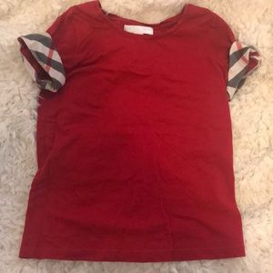 Girls Burberry Shirt